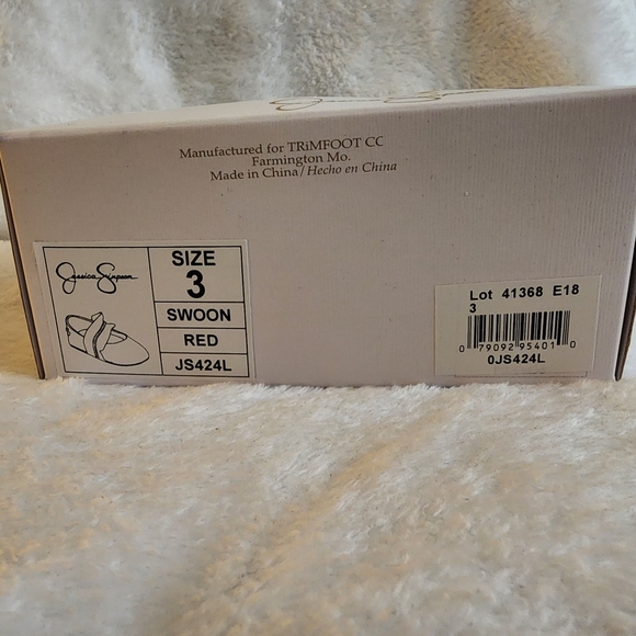 🆕️ Red Ballet Flats, Baby Size 3 (6-9M) [NWT!] - Picture 8 of 10